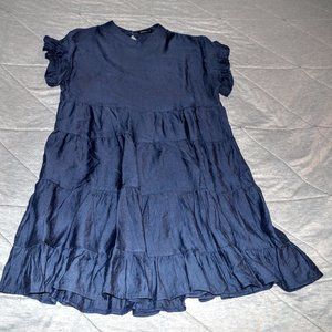 Navy blue dress